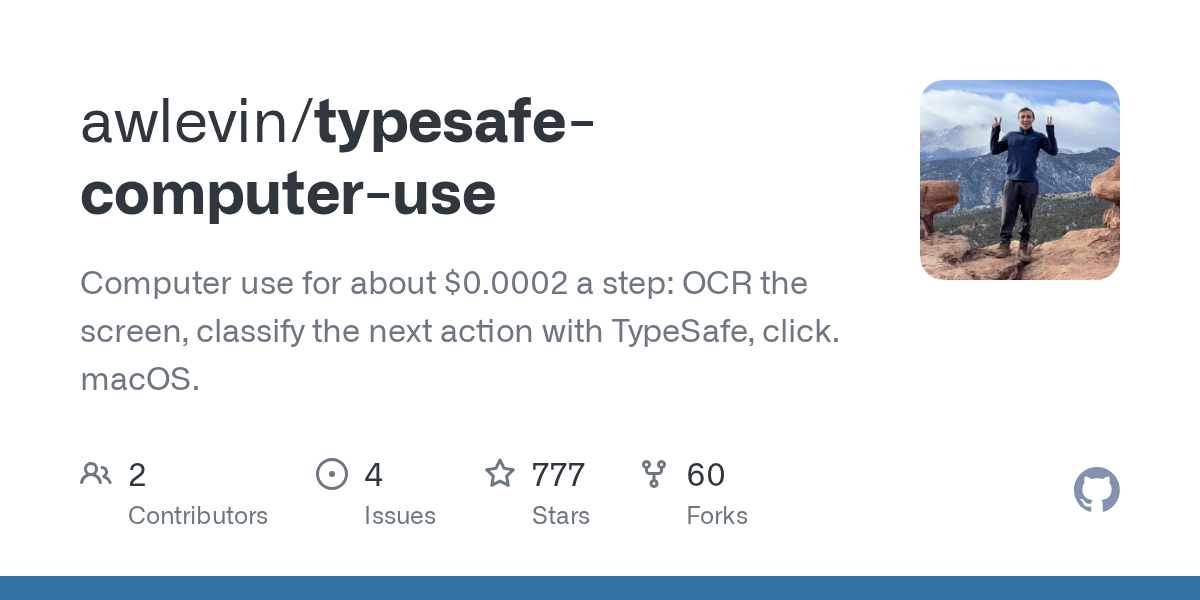 The repository's GitHub card, read on 2026-09-23